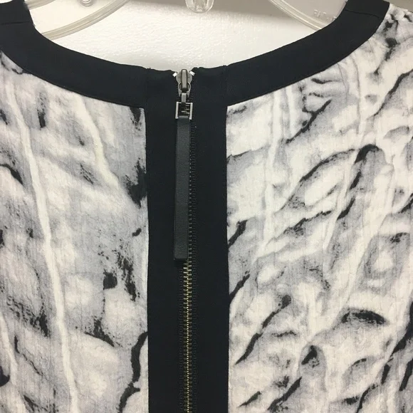 Helmut Lang Silk Annex Printed Mini Dress - Picture 14 of 15